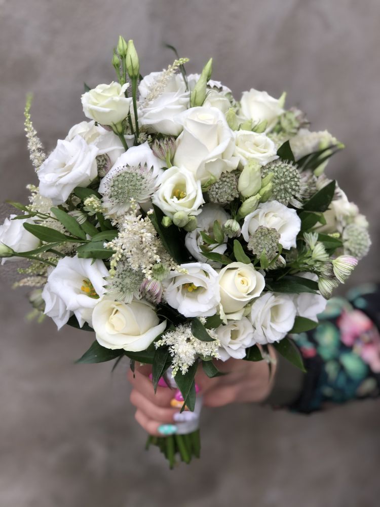 Wedding floristry WHITE LOVE