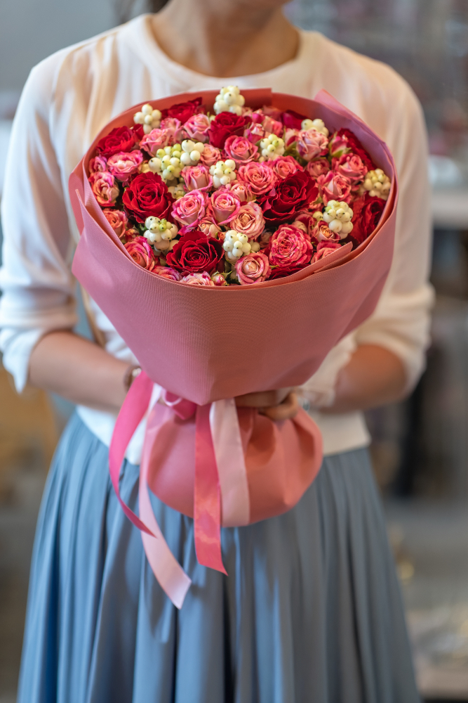 Осенняя коллекция цветов 2026 Berry Rose