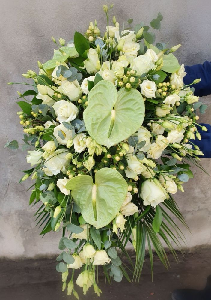 Funeral floristry GREEN MIDORI