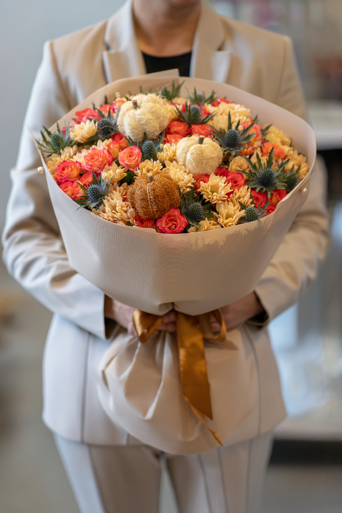Осенняя коллекция цветов 2026 Cozy Pumpkin