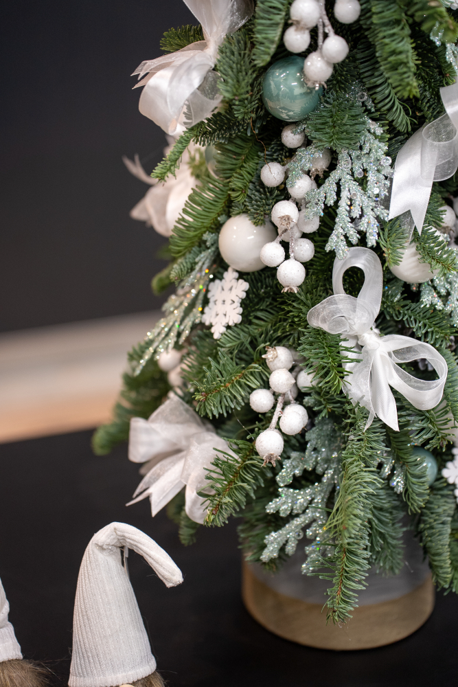 DECO CHRISTMAS TREE WHITE