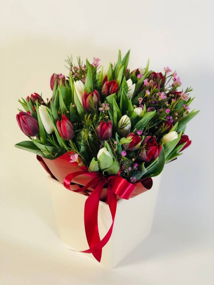Bouquet Tulpes Sartre
