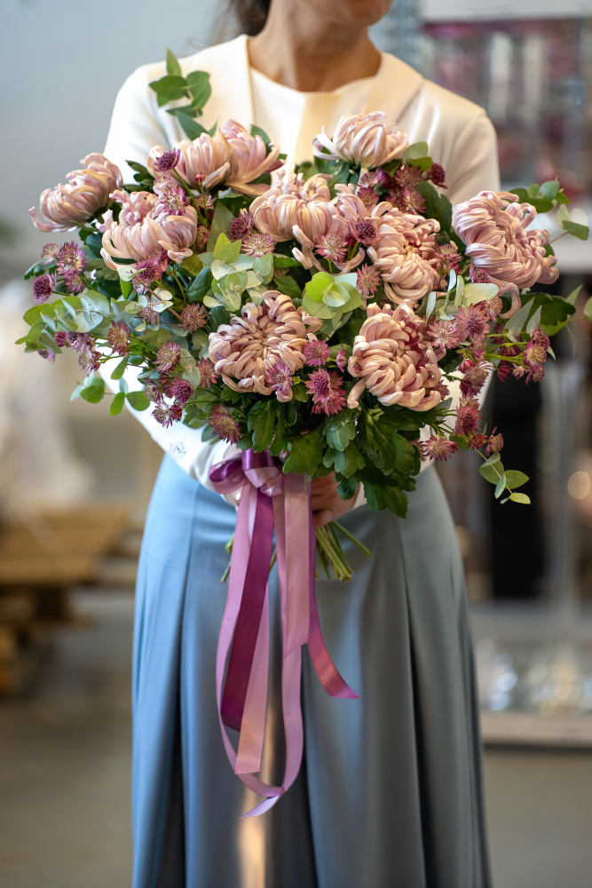 Осенняя коллекция цветов 2026 Dusty Lilac
