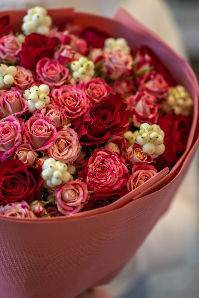 Осенняя коллекция цветов 2026 Berry Rose