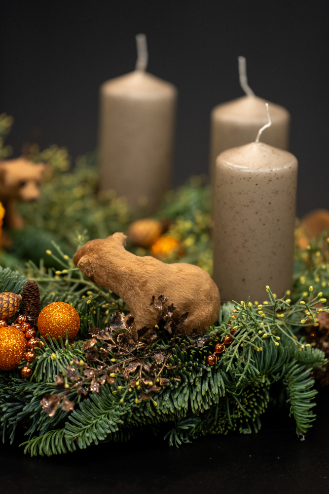 ADVENT WREATH ORANGE