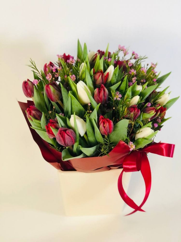 Bouquet Tulpes Sartre