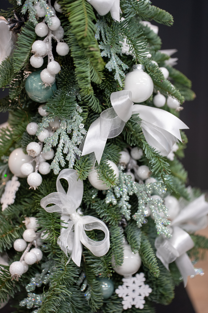 DECO CHRISTMAS TREE WHITE