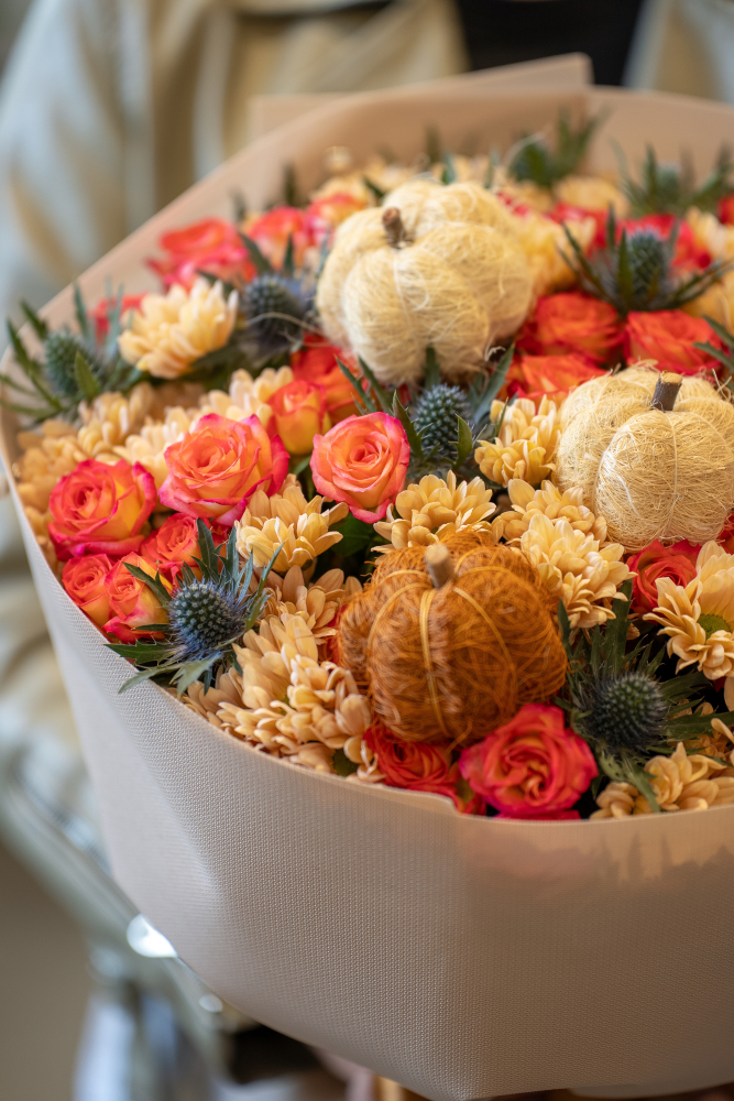 Осенняя коллекция цветов 2026 Cozy Pumpkin
