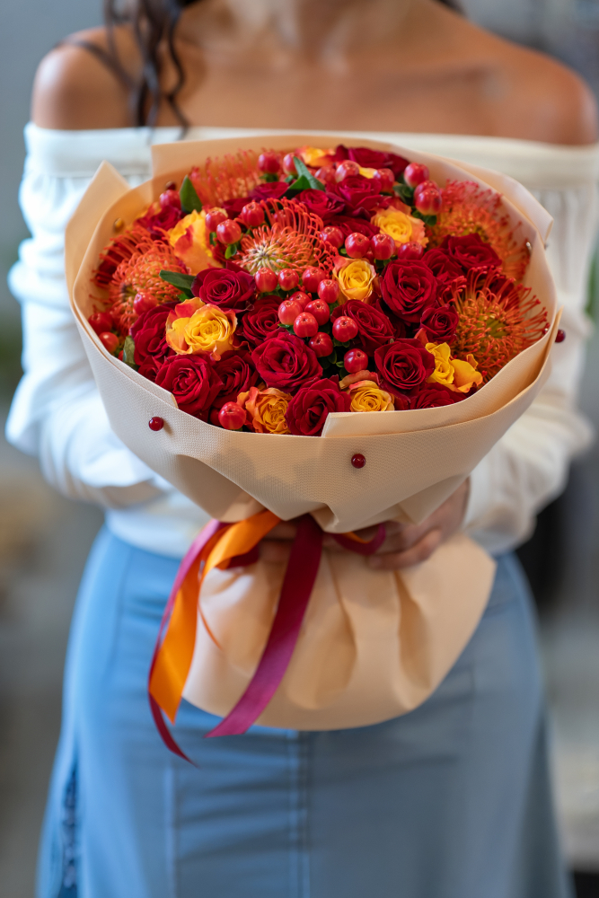 Осенняя коллекция цветов 2026 Fire & Berry