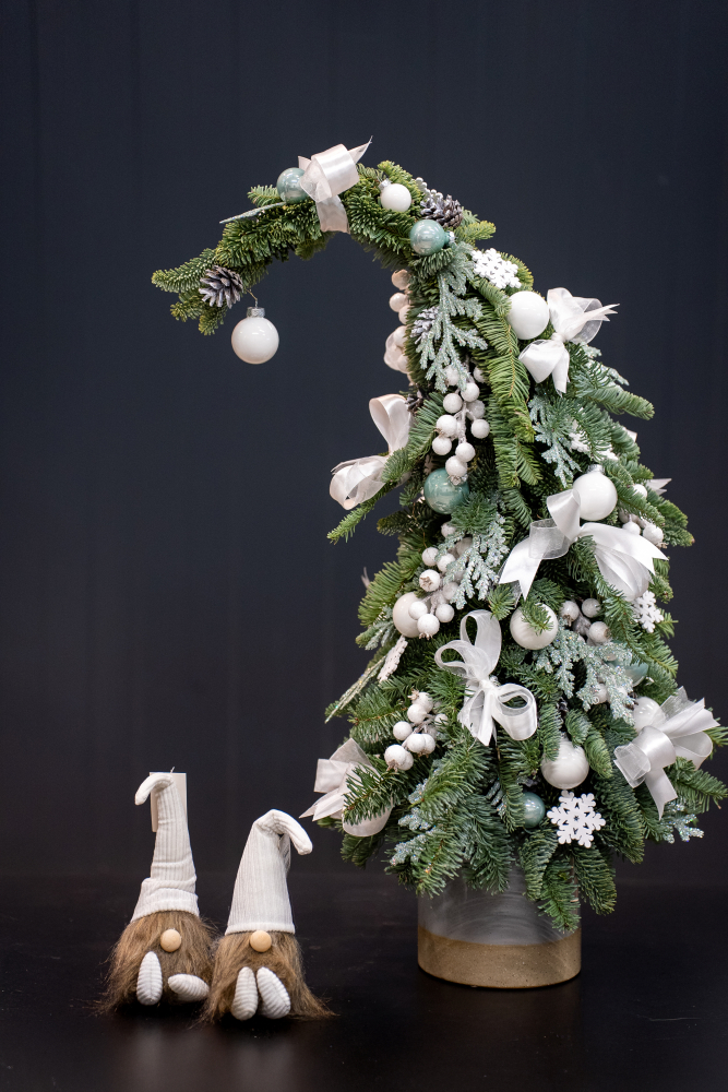 DECO CHRISTMAS TREE WHITE