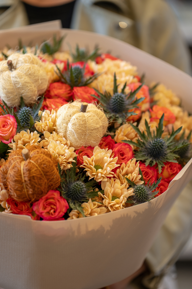 Осенняя коллекция цветов 2026 Cozy Pumpkin