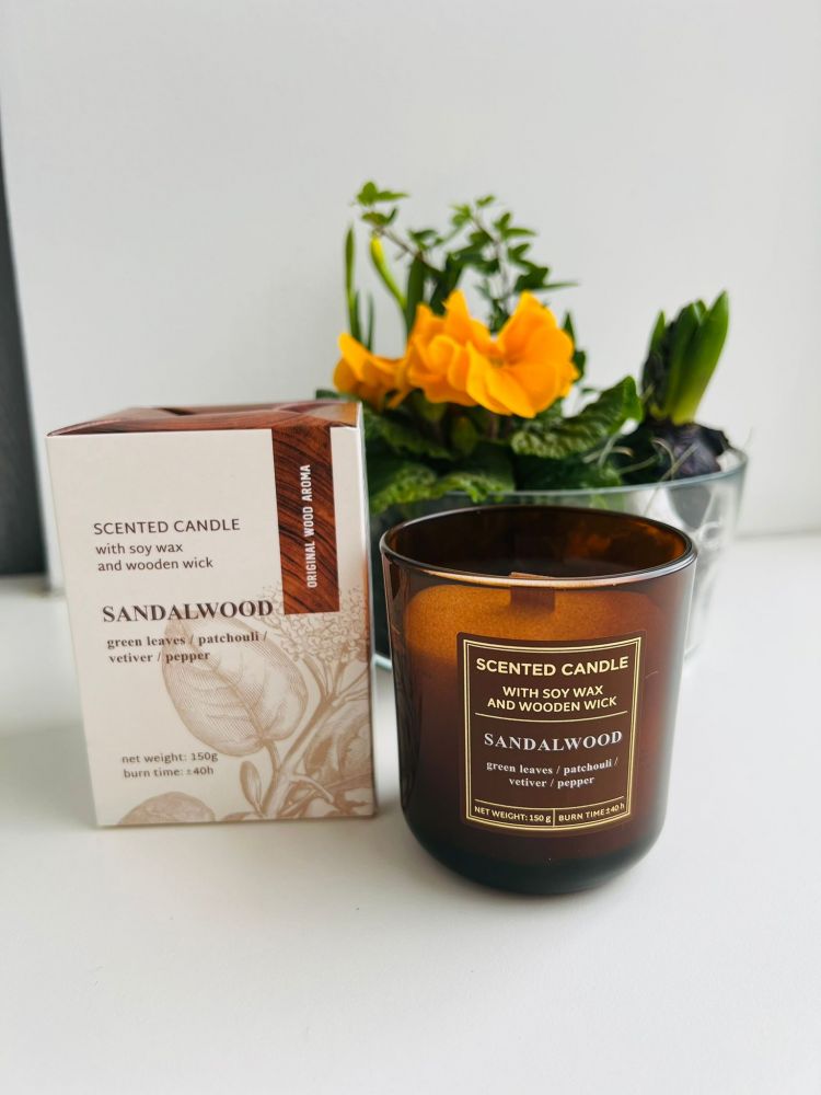 Scented candle SANDALWOOD